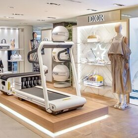 Dior Vibe celebrates Technogym at Rinascente