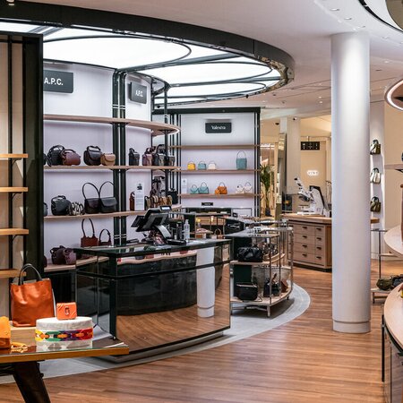 Le Bon Marché Rive Gauche Redesigned its Leather Goods Space