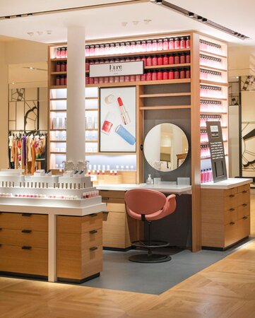 New Make-Up Area at Le Bon Marché Rive Gauche