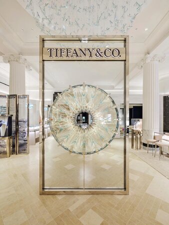 Selfridges Turns Blue for Tiffany & Co