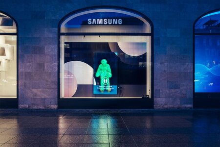 Samsung’s interactive Art Gallery