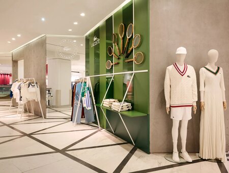 Selfridges Lacoste Pop-Up