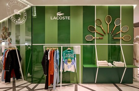 Selfridges Lacoste Pop-Up