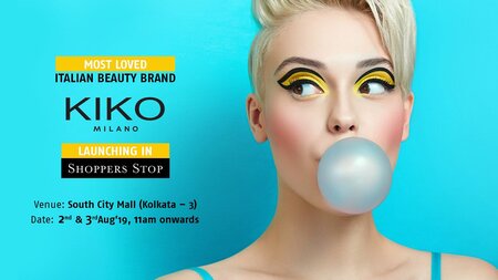 Kiko Milano debuts in East India at Shopper's Stop
