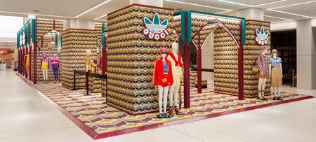 The KaDeWe Group's Adidas x Gucci Pop-Up in Alsterhaus