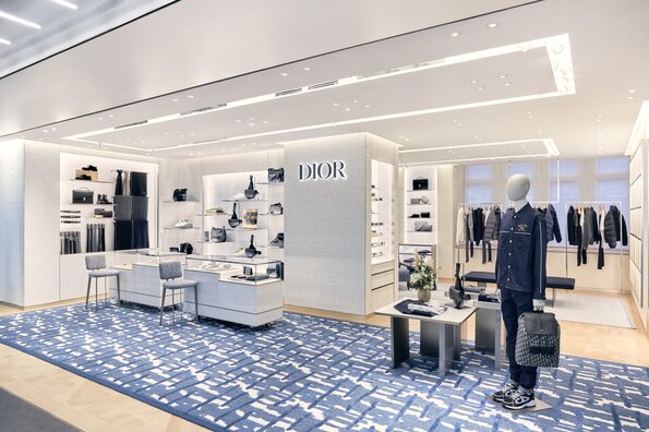 The KaDeWe Group's New Dior Boutique for Men - IGDS