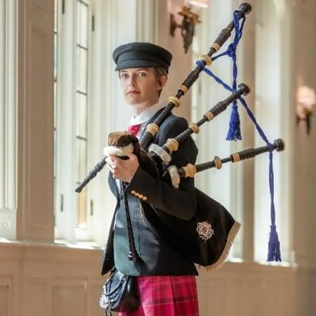 Holt Renfrew Ogilvy's Return of a Traditional Bagpiper