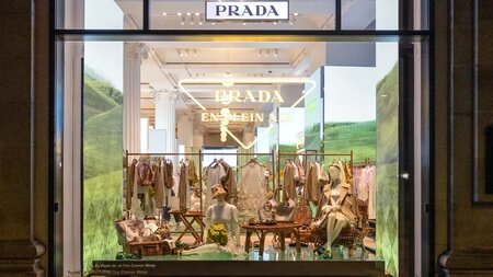 Selfridges' Prada En Plein Air