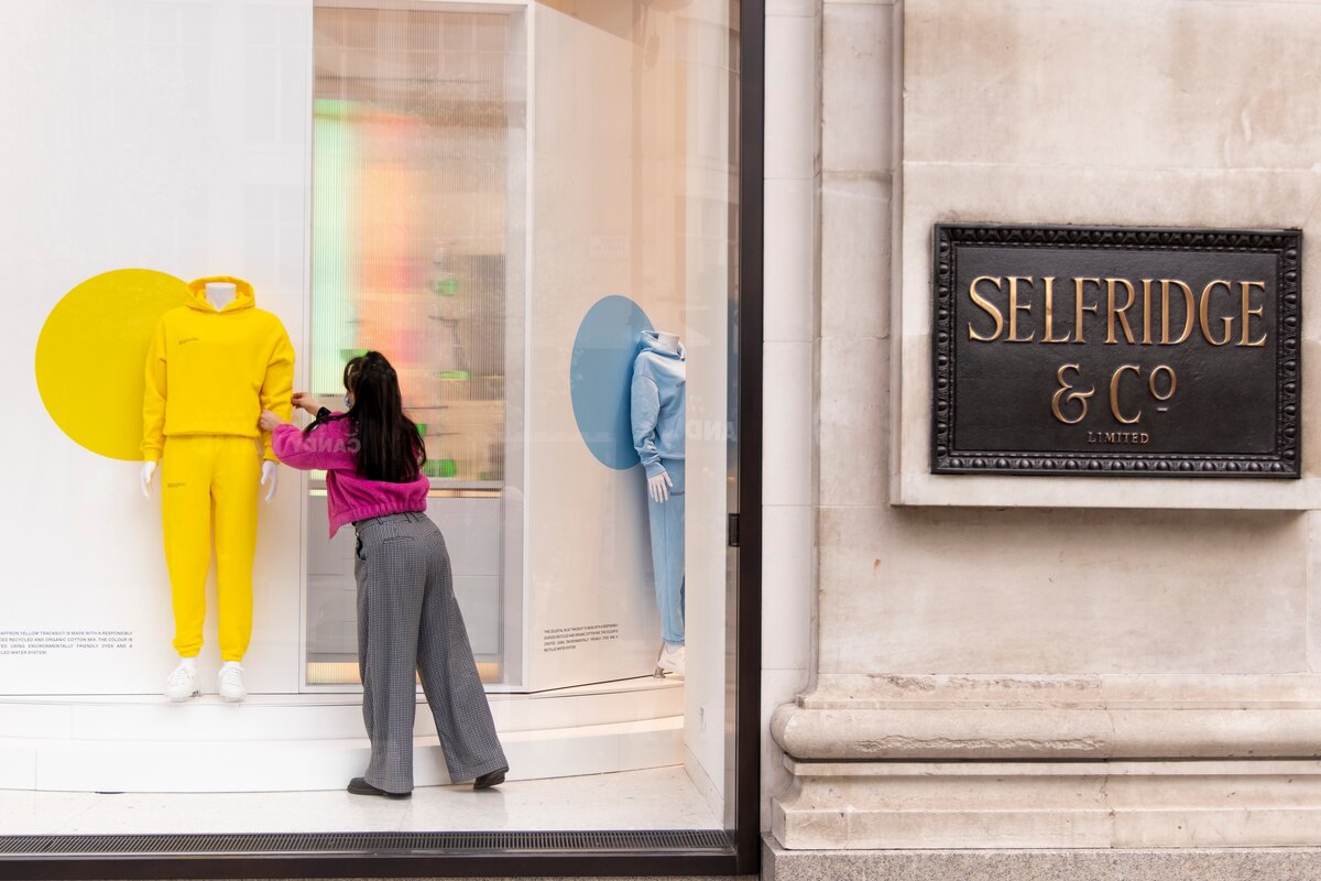 Selfridges - Sustainable Window Display - IGDS