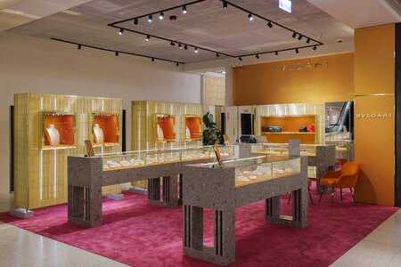 Globus's New Bulgari Boutique in Zurich