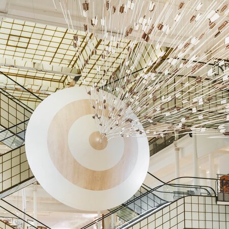 'L'Amazone Erogène' Installation at Le Bon Marché Rive Gauche