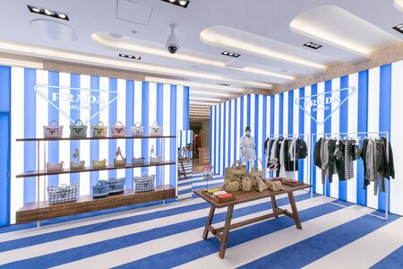 KaDeWe's Prada Tropico Pop-up Store