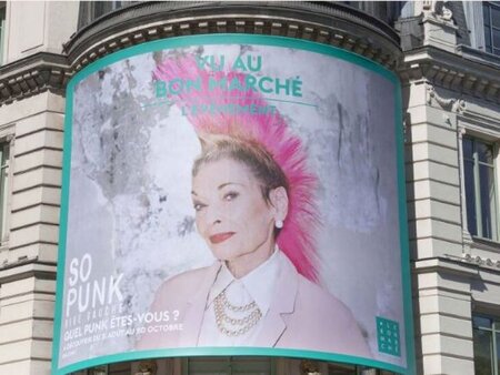 The Punk Movement campaign at Le Bon Marché Rive Gauche