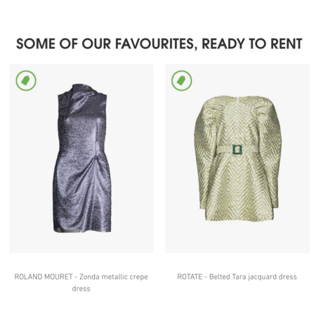 Selfridges - Designer Rental Service Online